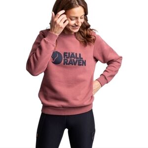 Fjallraven Logo Sweater Crewneck Women's Small
